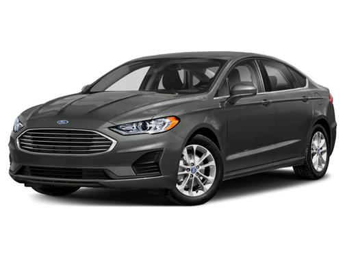 Blue Metallic 2020 Ford Fusion SE