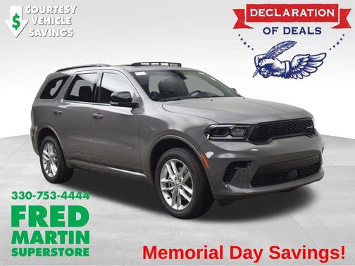 Destroyer Gray Clearcoat 2026 Dodge Durango GT