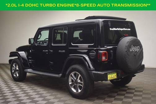 Black Clearcoat 2020 Jeep Wrangler Unlimited Sahara