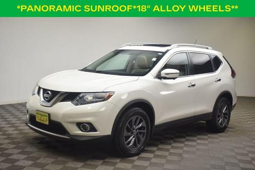 Pearl White 2016 Nissan Rogue SL