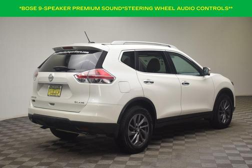 Pearl White 2016 Nissan Rogue SL