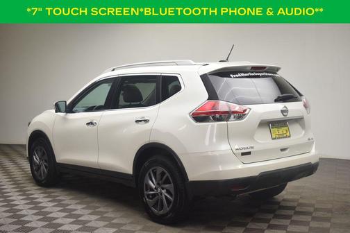 Pearl White 2016 Nissan Rogue SL