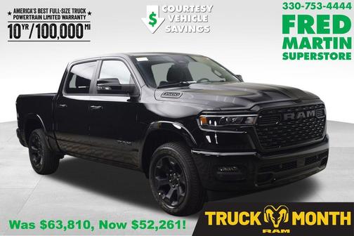 Diamond Black 2026 RAM 1500 Big Horn/Lone Star