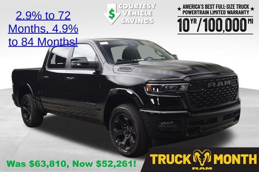 Diamond Black 2026 RAM 1500 Big Horn/Lone Star