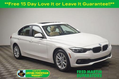 Alpine White 2017 BMW 320 i xDrive