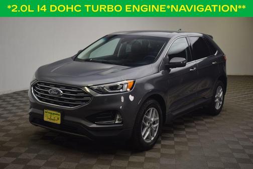 Carbonized Gray Metallic 2021 Ford Edge SEL