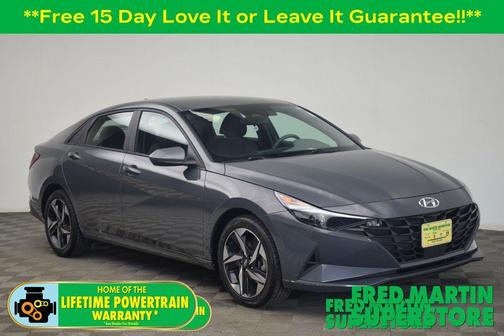 Gray 2023 Hyundai ELANTRA SEL