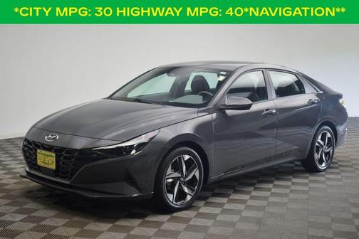 Gray 2023 Hyundai ELANTRA SEL