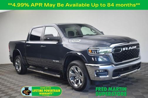 Blue Metallic 2025 RAM 1500 Big Horn