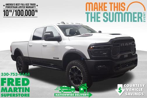 Bright White Clearcoat 2026 RAM 2500 Rebel/Power Wagon
