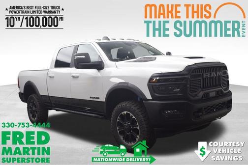 Bright White Clearcoat 2026 RAM 2500 Rebel/Power Wagon