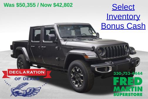 Granite Crystal Clearcoat Metallic 2026 Jeep Gladiator Sport