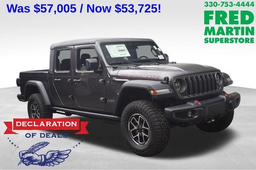 Granite Crystal Clearcoat Metallic 2026 Jeep Gladiator Rubicon