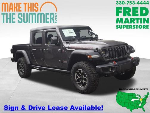 Granite Crystal Clearcoat Metallic 2026 Jeep Gladiator Rubicon