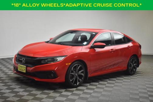 Rallye Red 2019 Honda Civic Sport