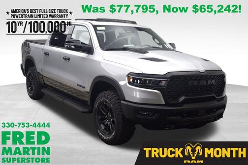 Silver Zynith 2026 RAM 1500 Rebel