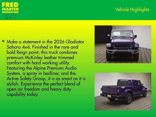 2026 Jeep Gladiator Sport