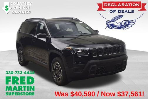 Diamond Black 2026 Jeep Cherokee LAREDO/LIMITED