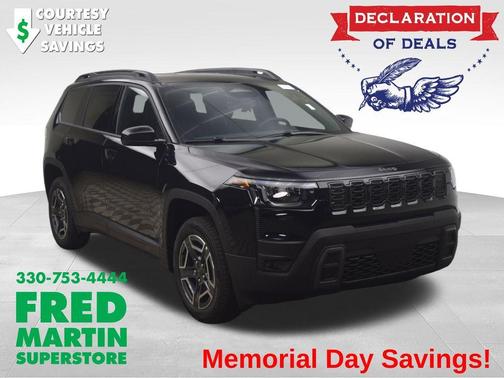 Diamond Black 2026 Jeep Cherokee LAREDO/LIMITED