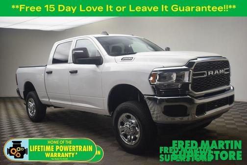 Bright White Clearcoat 2024 RAM 2500 Tradesman Truck
