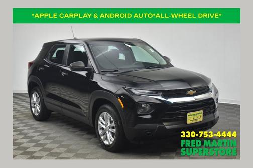 Mosaic Black Metallic 2023 Chevrolet Trailblazer LS