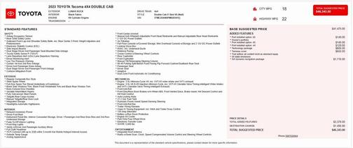 2023 Toyota Tacoma SR5