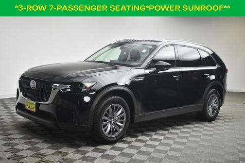 Jet Black Mica 2025 Mazda CX-90 3.3 Turbo Preferred Package