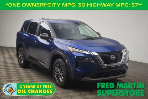 Caspian Blue 2023 Nissan Rogue S