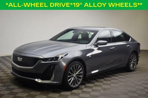 Satin Steel Metallic 2020 Cadillac CT5 Premium Luxury AWD