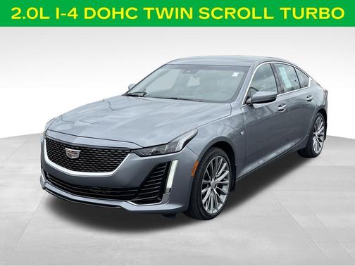 Satin Steel Metallic 2020 Cadillac CT5 Premium Luxury AWD