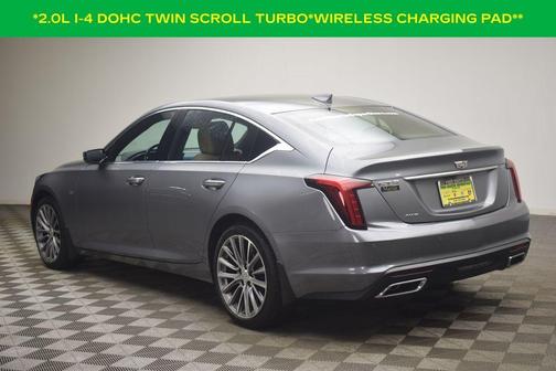 Satin Steel Metallic 2020 Cadillac CT5 Premium Luxury AWD