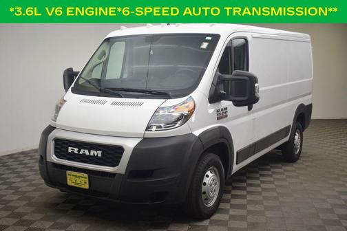 Bright White Clearcoat 2021 RAM ProMaster 1500 Low Roof