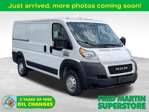 Bright White Clearcoat 2021 RAM ProMaster 1500 Low Roof