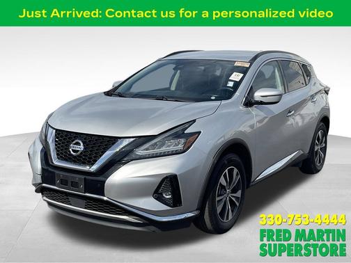Brilliant Silver Metallic 2021 Nissan Murano SV