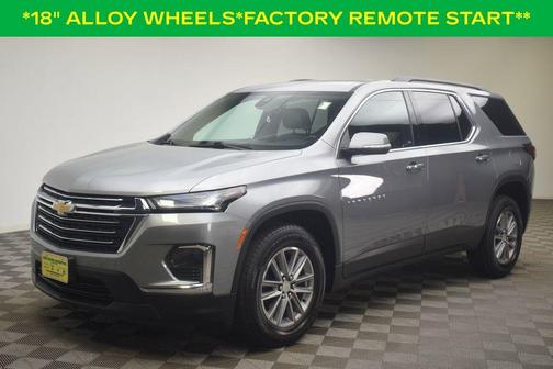 Sterling Gray Metallic 2023 Chevrolet Traverse LT Leather