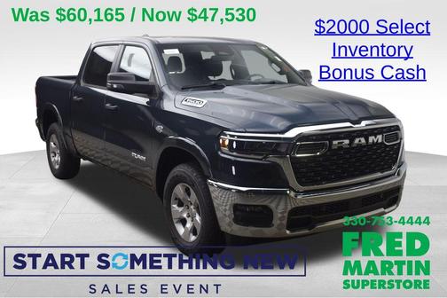 2026 RAM 1500 Big Horn/Lone Star