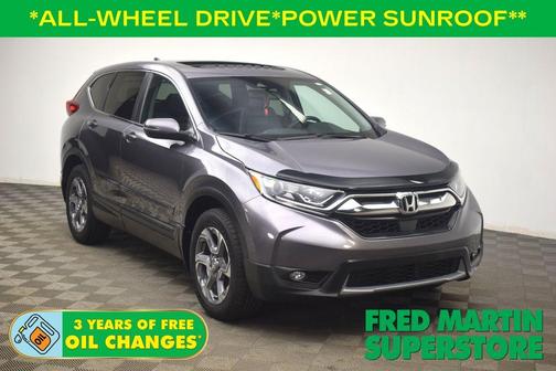 Gunmetal Metallic 2018 Honda CR-V EX-L