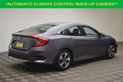 Modern Steel Metallic 2021 Honda Civic LX