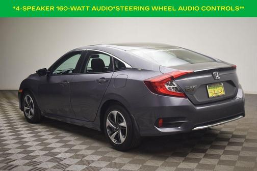 Modern Steel Metallic 2021 Honda Civic LX