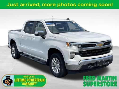 Summit White 2023 Chevrolet Silverado 1500 LT