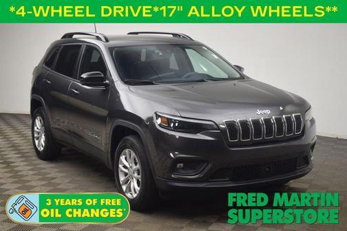 Granite Crystal Clearcoat Metallic 2022 Jeep Cherokee Latitude Lux