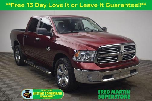 Delmonico Red Pearlcoat 2017 RAM 1500 Big Horn