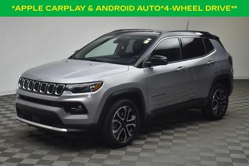 Billet Silver Metallic Clearcoat 2023 Jeep Compass Limited