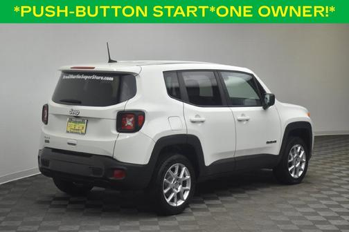 Alpine White Clearcoat 2023 Jeep Renegade Latitude