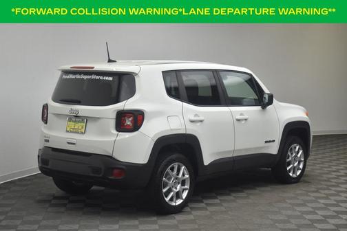 Alpine White Clearcoat 2023 Jeep Renegade Latitude