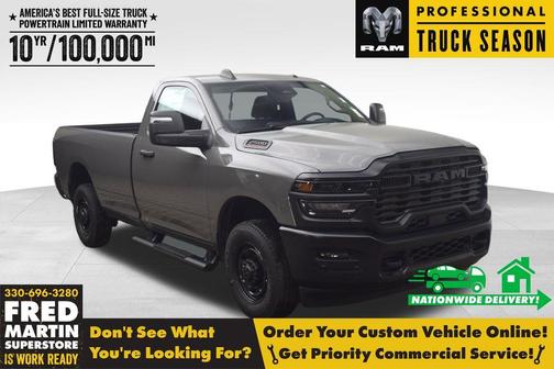 Ceramic Gray Clearcoat 2026 RAM 2500 Tradesman