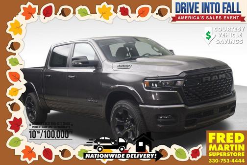 Granite Crystal Clearcoat Metallic 2026 RAM 1500 Big Horn/Lone Star