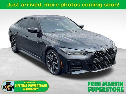 Black Sapphire Metallic 2024 BMW M440 Gran Coupe i xDrive