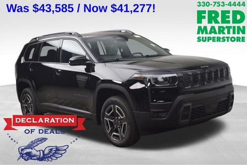 Diamond Black 2026 Jeep Cherokee LAREDO/LIMITED