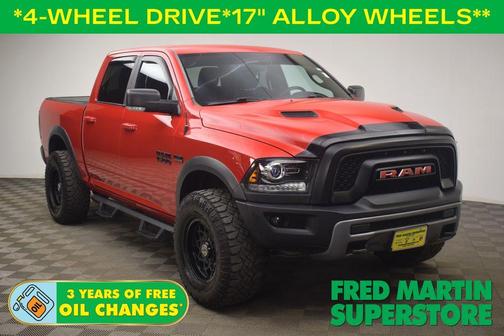 Flame Red Clearcoat 2017 RAM 1500 Rebel